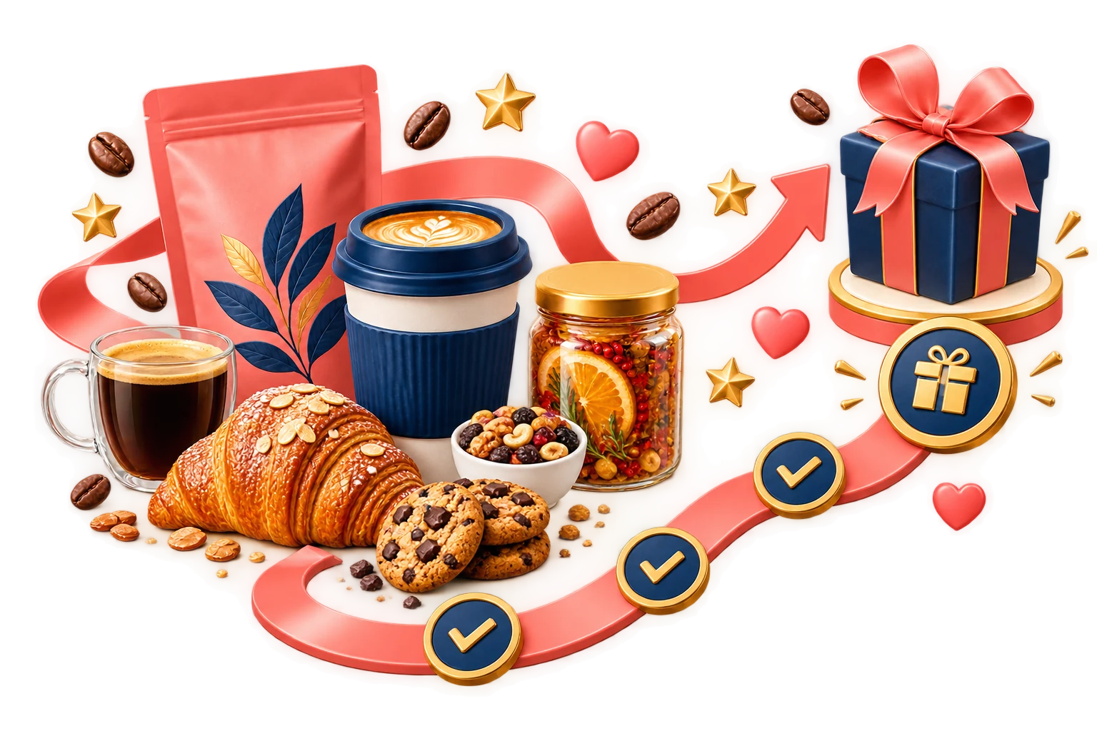 Own the reorder visual for food & drink brands